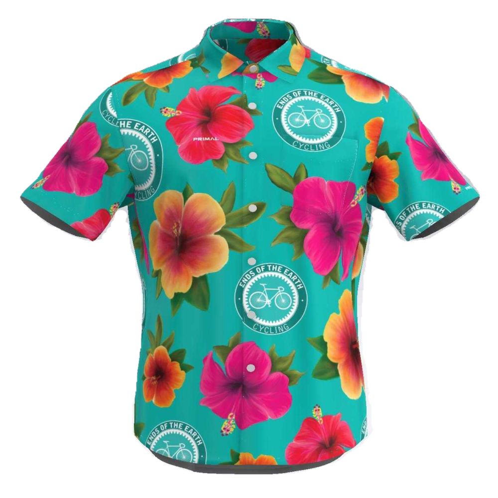 Pre-Order - Cycling Hawaiian Shirt - by Primal Wear